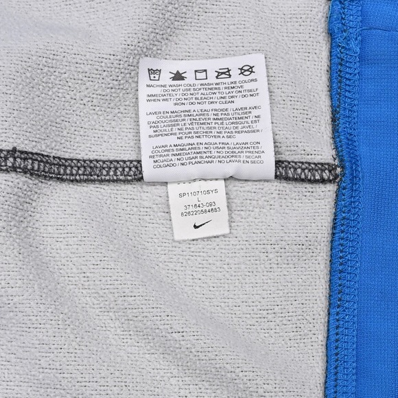 Nike Hoodie Sweatshirt Mens L Pullover Gray Therma Fit Performance Embroidered - Picture 9 of 9